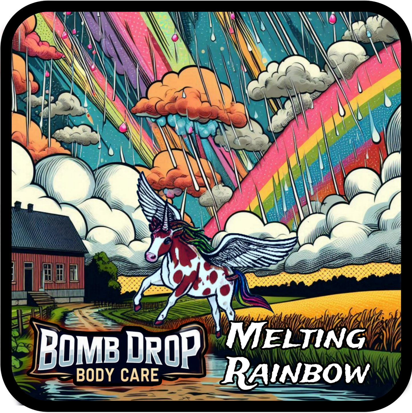 Melting Rainbow (Sugar Scrub)