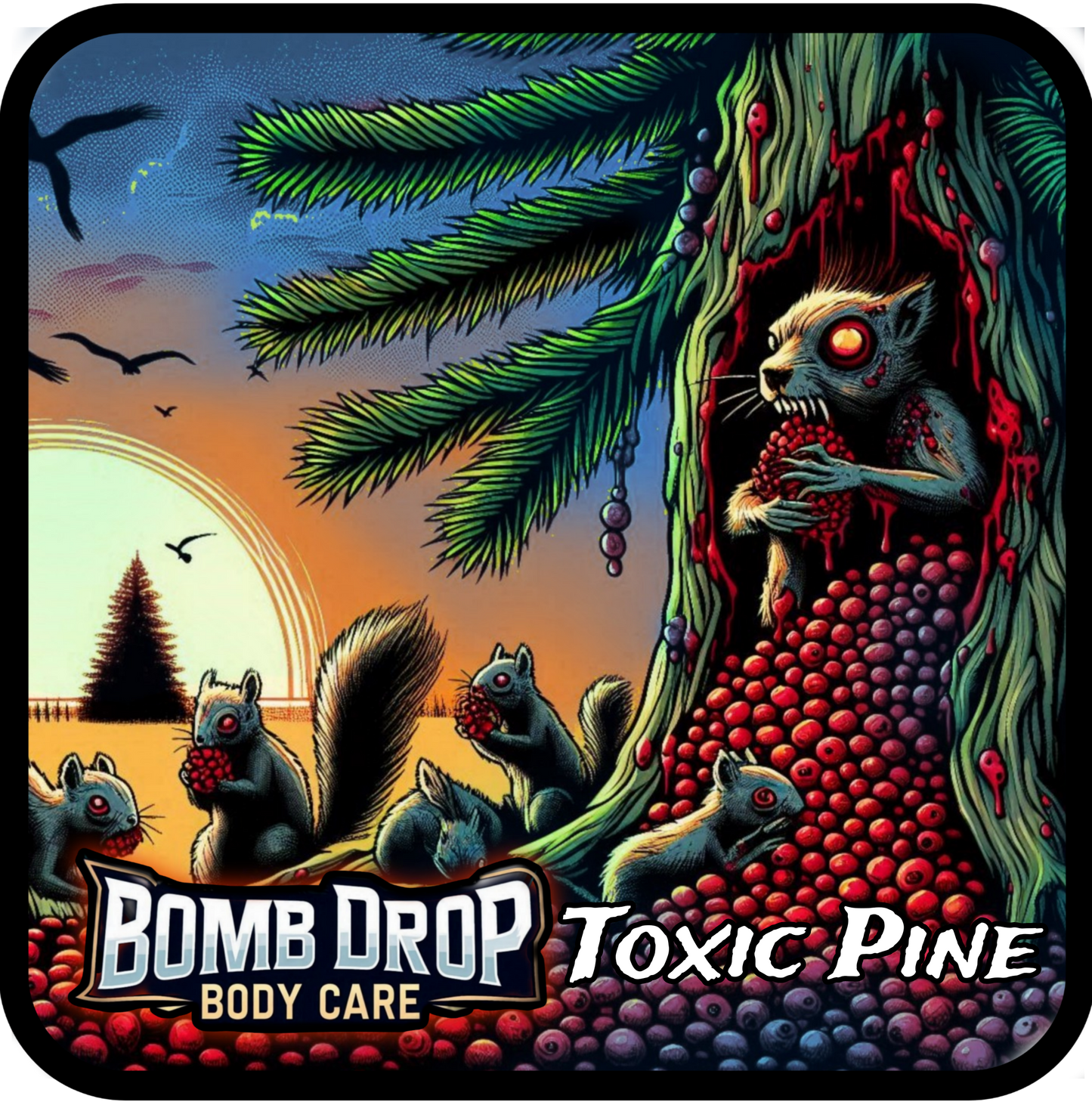 Toxic Pine (Sugar Scrub)