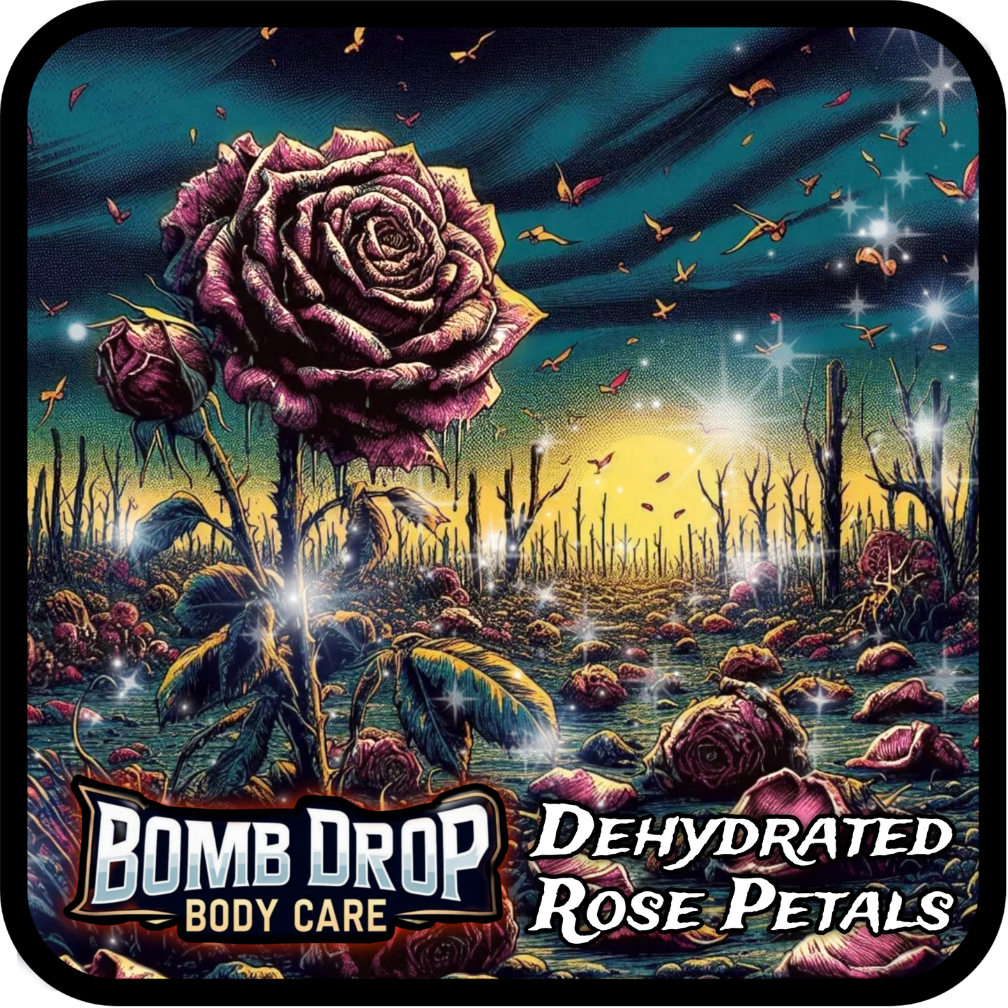 Dehydrated Rose Petals (Post-Shave Splash)