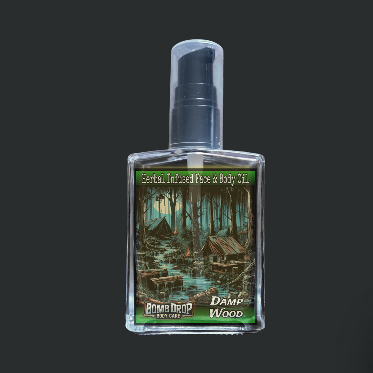 Damp Wood (Herbal Infused Face & Body Oil)