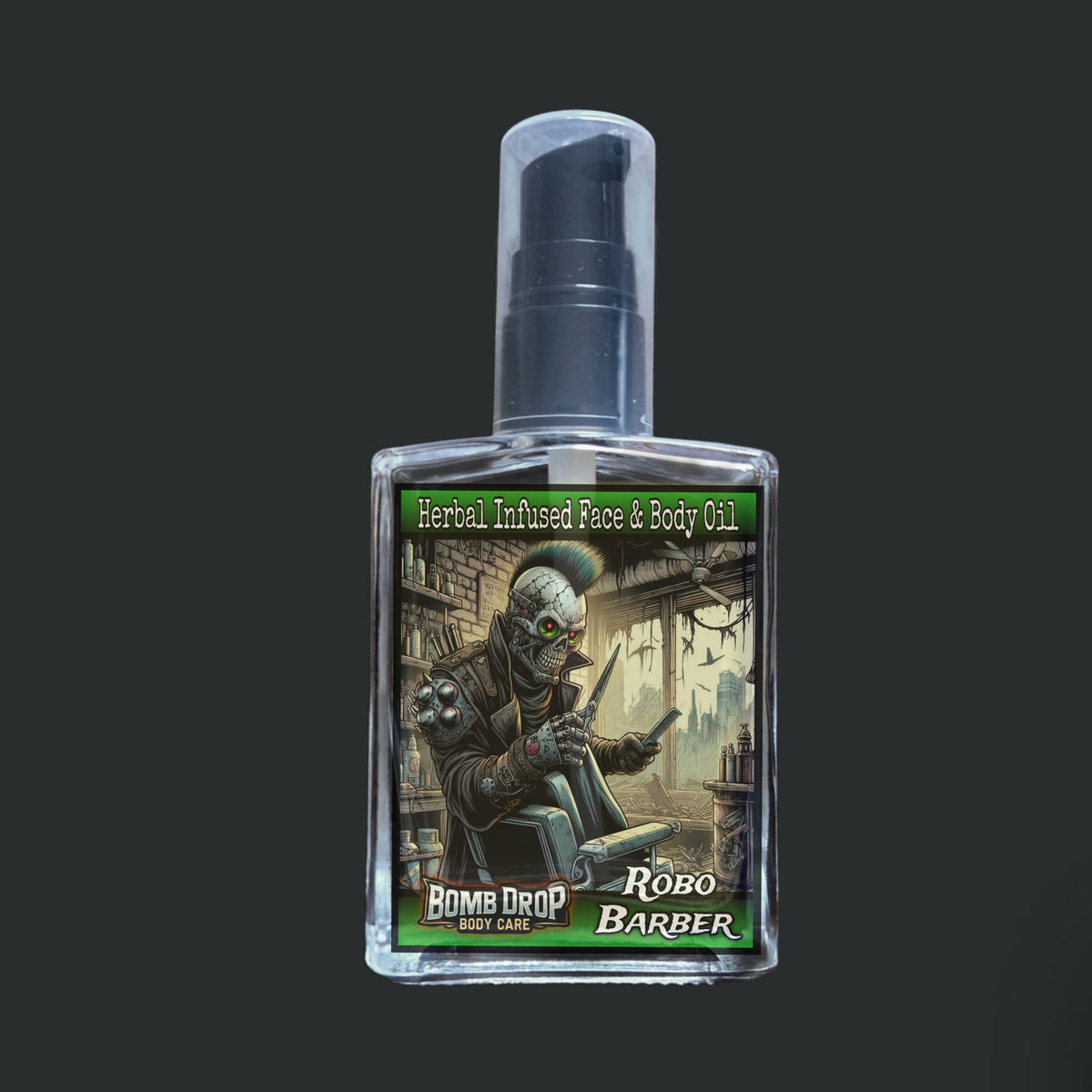 Robo Barber (Herbal Infused Face & Body Oil)