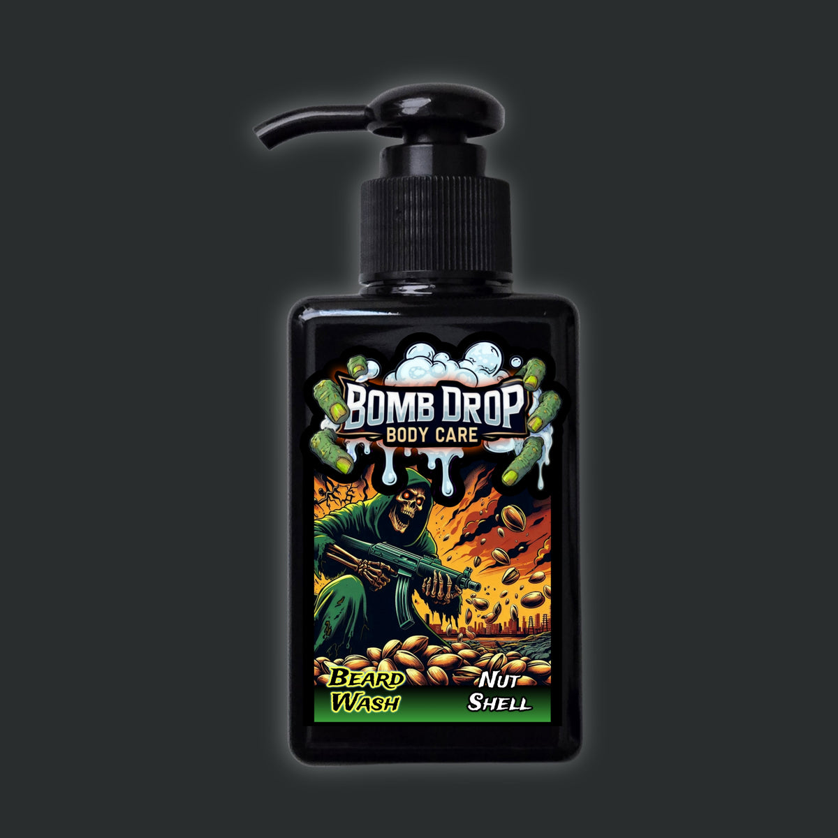 Nut shell Beard Wash
