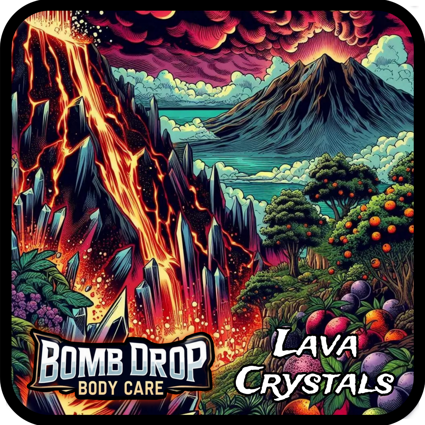 Lava Crystals (Herbal Infused Face & Body Oil)