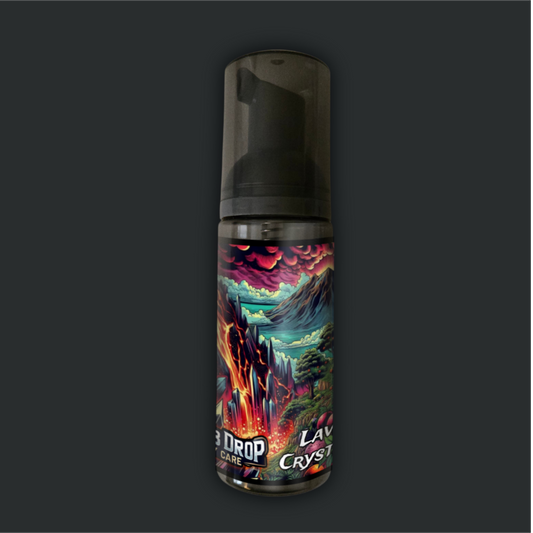 Lava Crystals Foaming Face Wash
