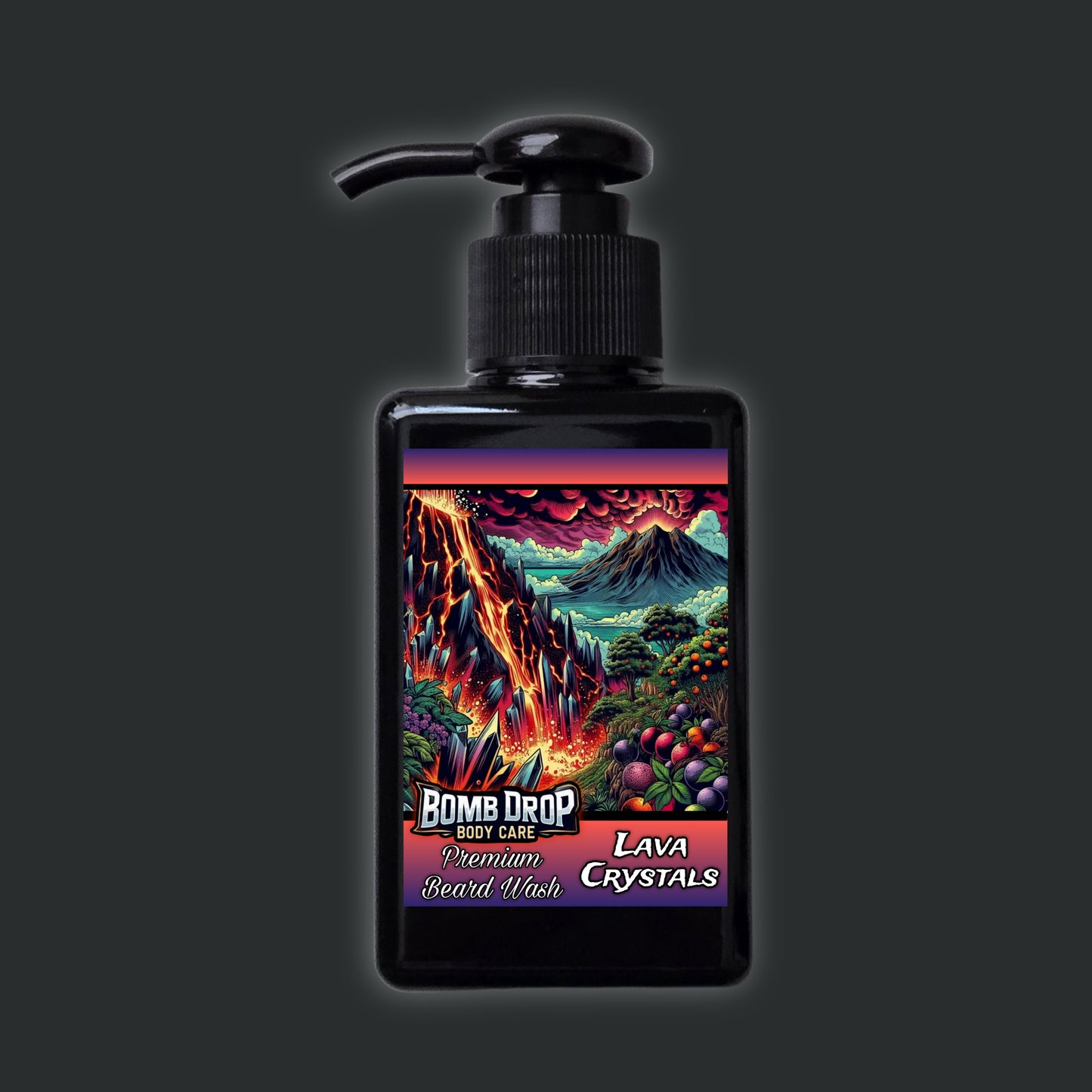 Lava Crystals Beard Wash
