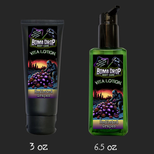 Radiated Grapes (Vita-Lotion)