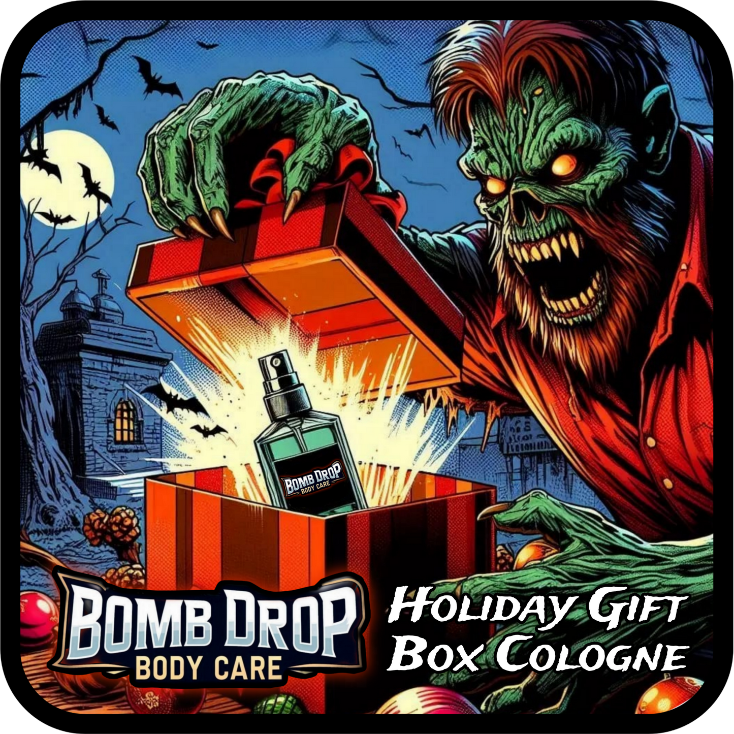 Holiday Gift Box Cologne Face Wash
