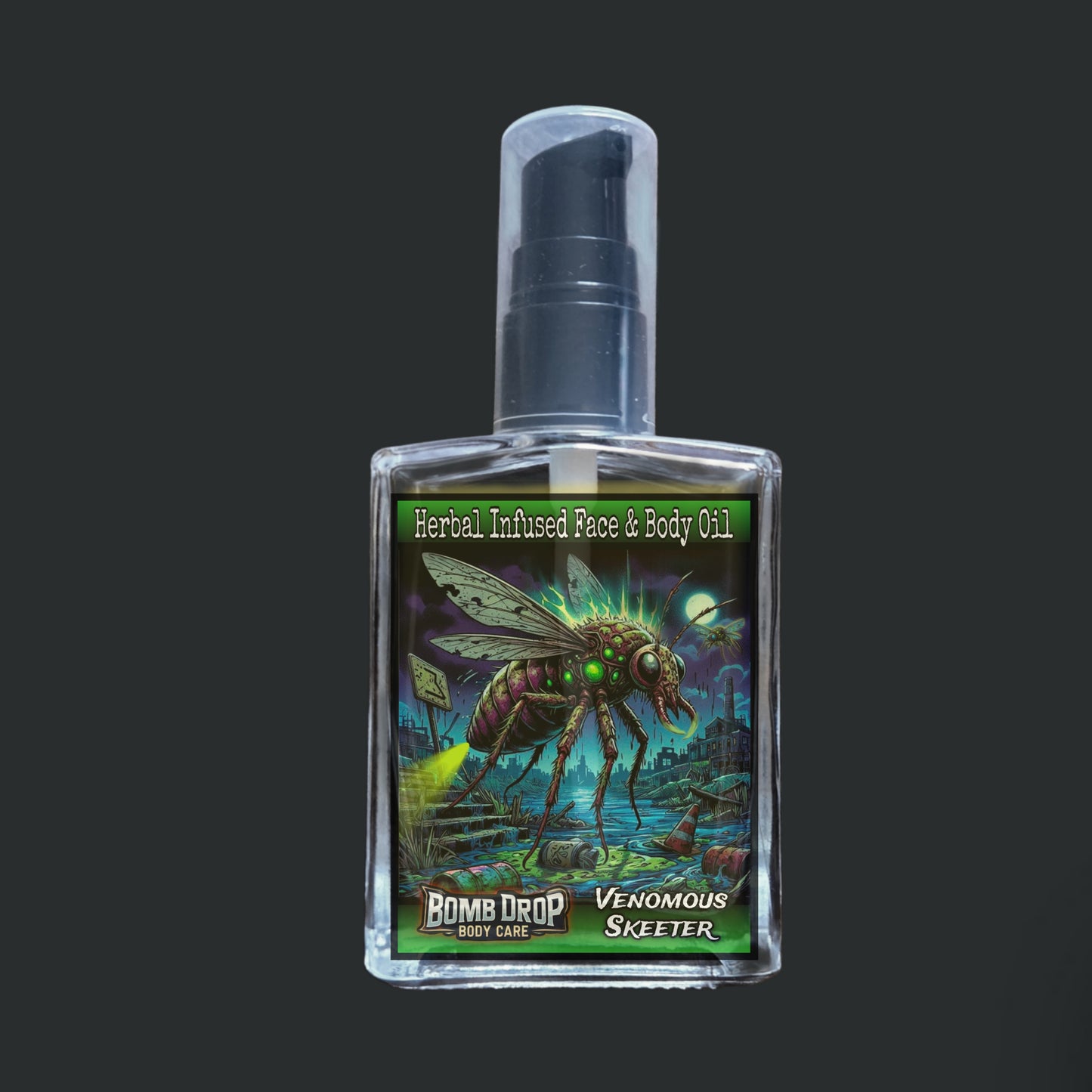 Venomous Skeeter (Herbal Infused Face & Body Oil)