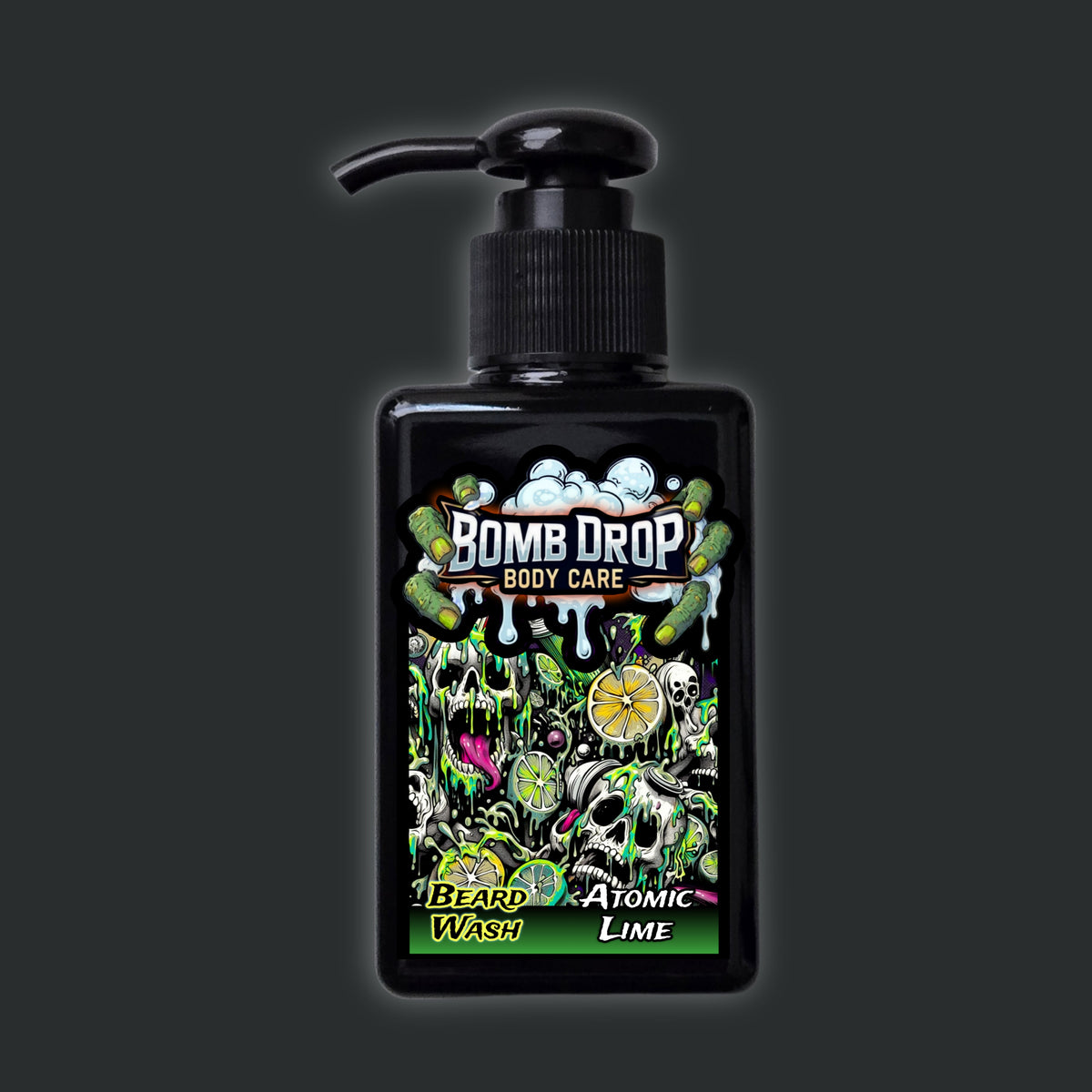 Atomic Lime Beard Wash