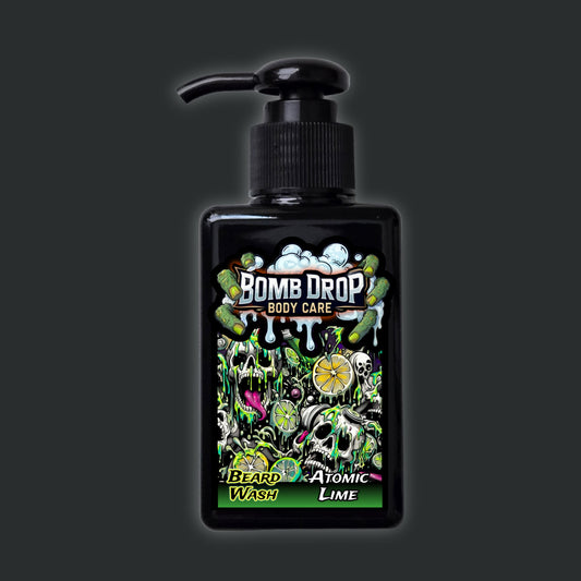 Atomic Lime Beard Wash