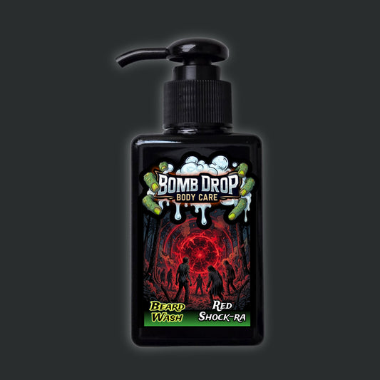Red Shock-ra Beard Wash